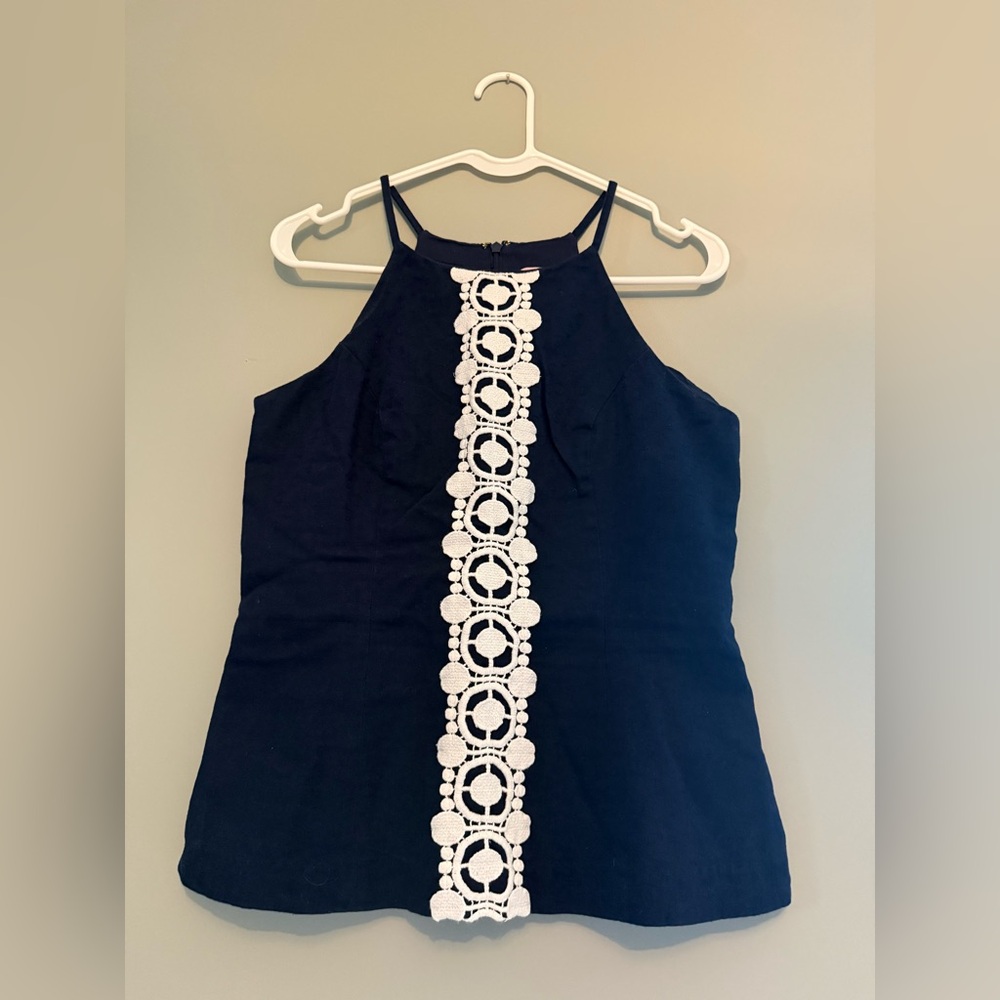 Navy Annabelle Lilly Pulitzer Top